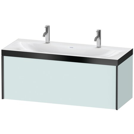 Duravit Xviu C-Bonded Wall-Mounted Vanity Light Blue Matte XV4613OB209P